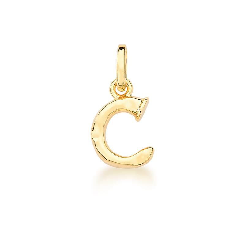 Pingente Letra "C" Liso