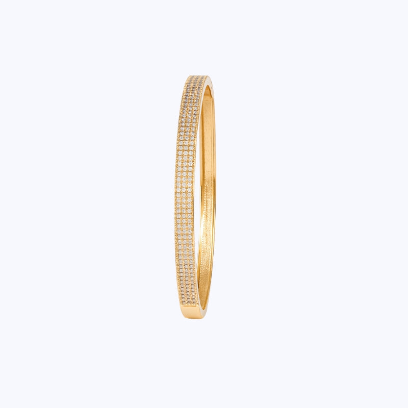 Pulseira Bracelete Cravejado Charm